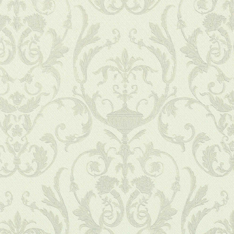 Galerie 95521 Ornamenta Silver/Grey Wallpaper