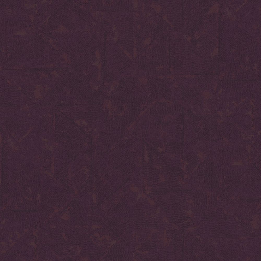 Galerie AC60025 Absolutely Chic Distressed Geometric Motif Wallpaper in Lilac