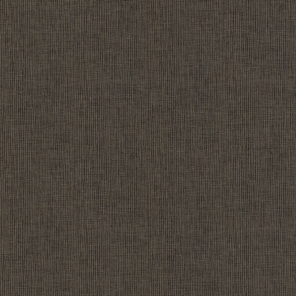 Galerie AC60042 Absolutely Chic Hessian Effect Texture Wallpaper in Brown/Metallic/Black
