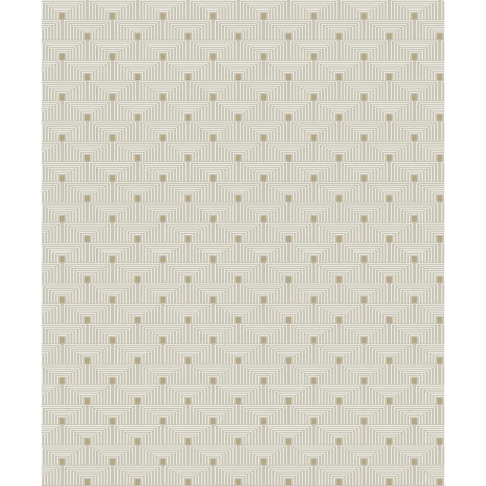 Galerie F-PL3001 Geo Key Wallpaper in Cream