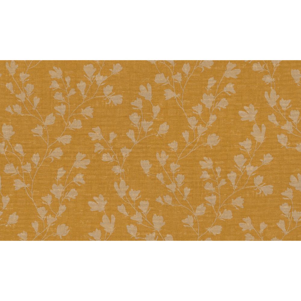  Galerie FS72032 Floral Trail Motif Wallpaper in Yellow