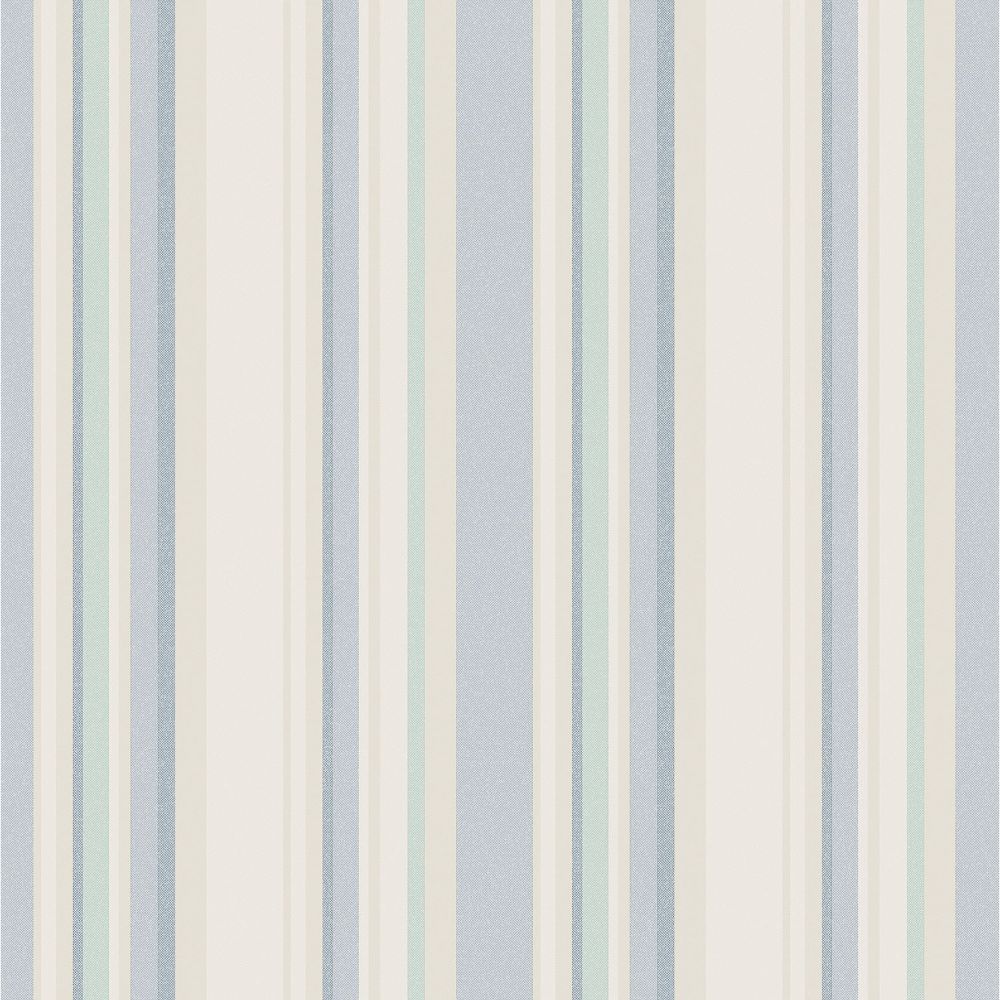 Galerie G34107 Multi Stripe Wallpaper in Blue