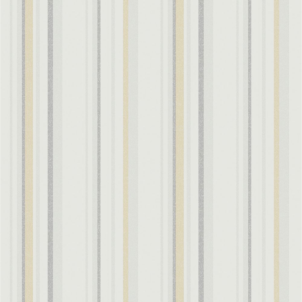 Galerie G34109 Multi Stripe Wallpaper in Yellow/Gold