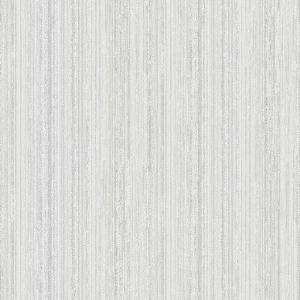 Galerie G34153 Stripe Wallpaper in Silver Grey