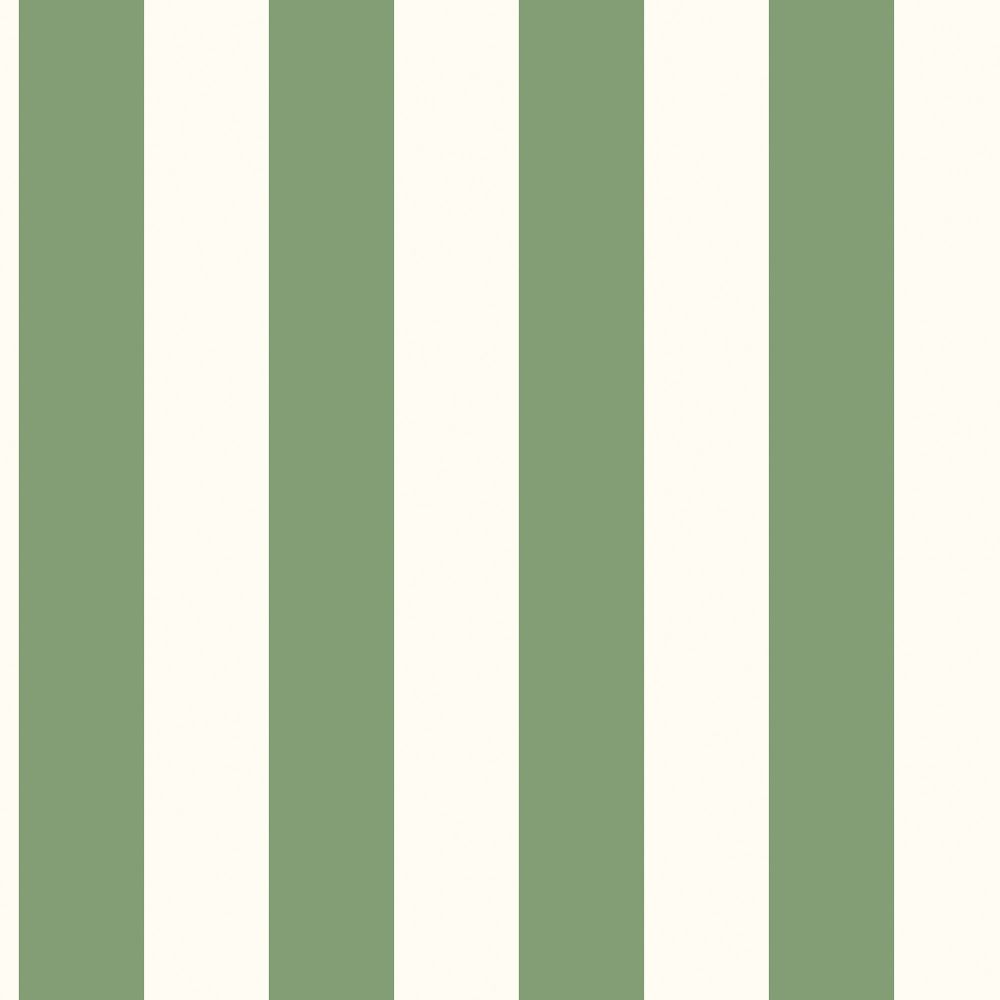 Galerie G45401 Awning Stripe Wallpaper in Green