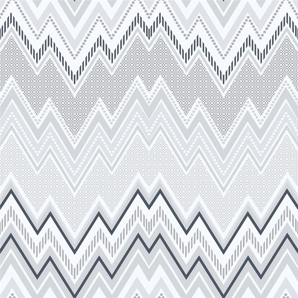 Galerie G56334 Tempo Silver/Grey Wallpaper