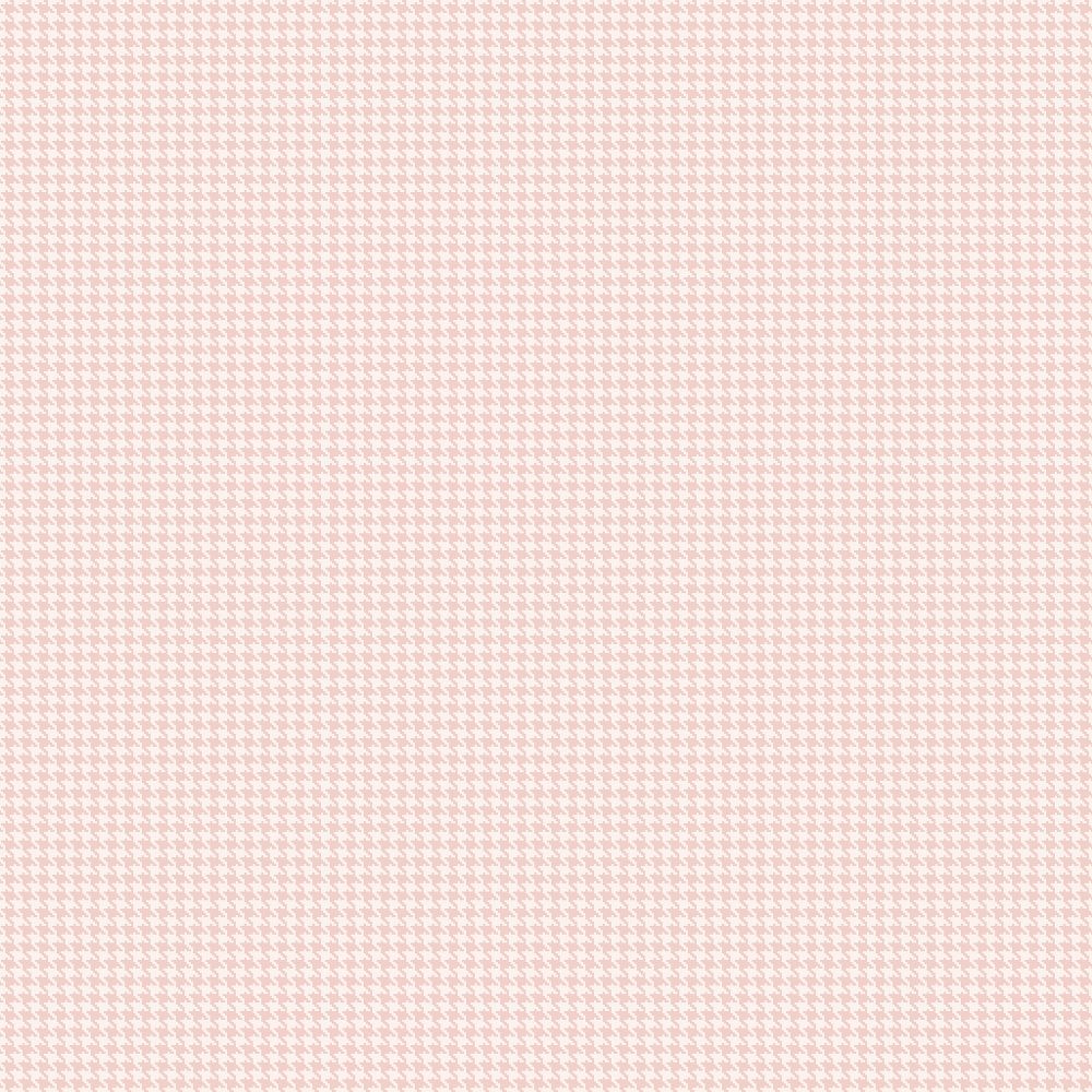 Galerie G56660 Houndstooth Wallpaper in Blush pink