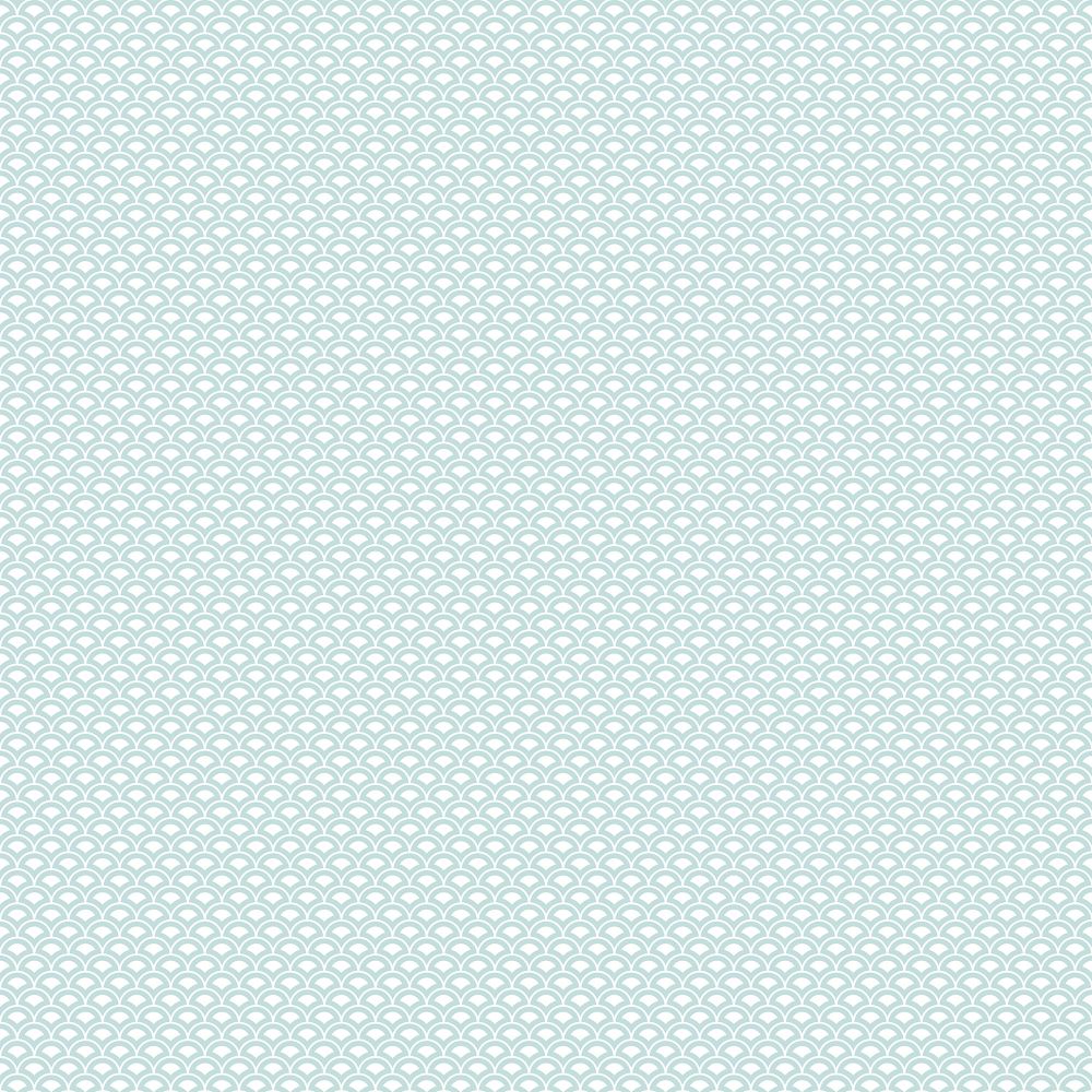 Galerie G56688 Shell Top Wallpaper in Teal