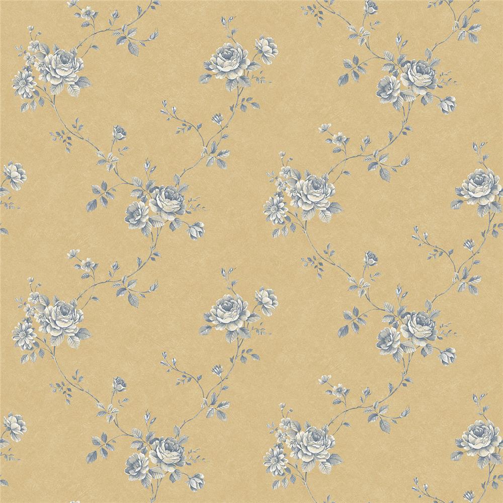 Galerie G67634 Palazzo Blue Wallpaper