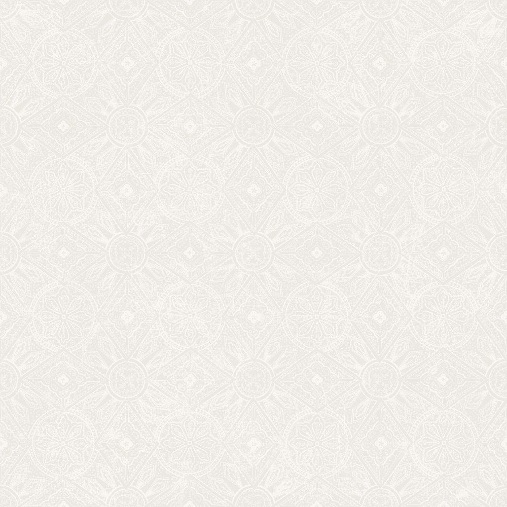 Galerie G78318 Moroccan Paisley Wallpaper in Off White
