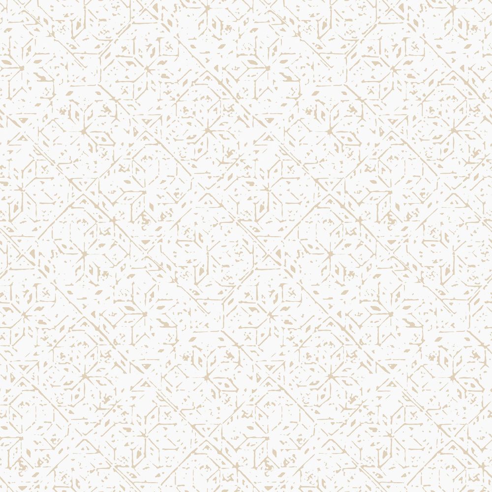 Galerie G78338 Tangier Tile Wallpaper in Neutral taupe
