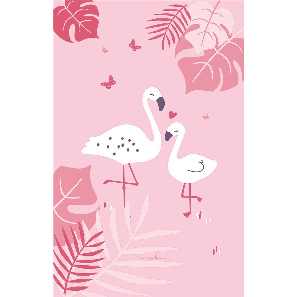 Galerie ND21150 Little Explorers Pink Flamingo Panel 