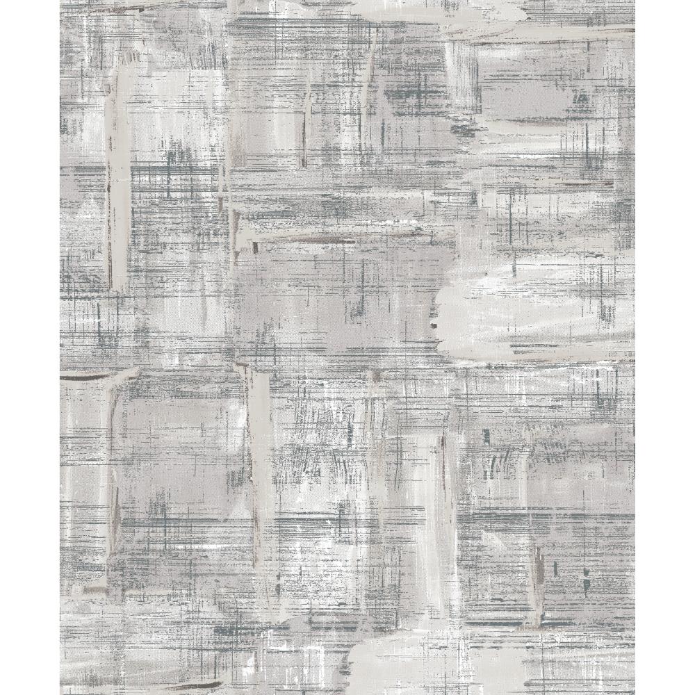 Galerie SM0604 Abstract Wallpaper in Silver Grey