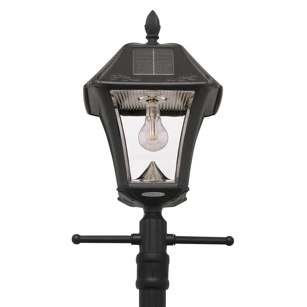 105BSG01 - Gama Sonic 105BSG01 Baytown II Bulb Solar Lamp Post with EZ ...