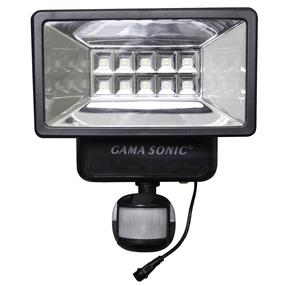 10PIR01 - Gama Sonic 10PIR01 Solar Security Light With Motion Sensor ...