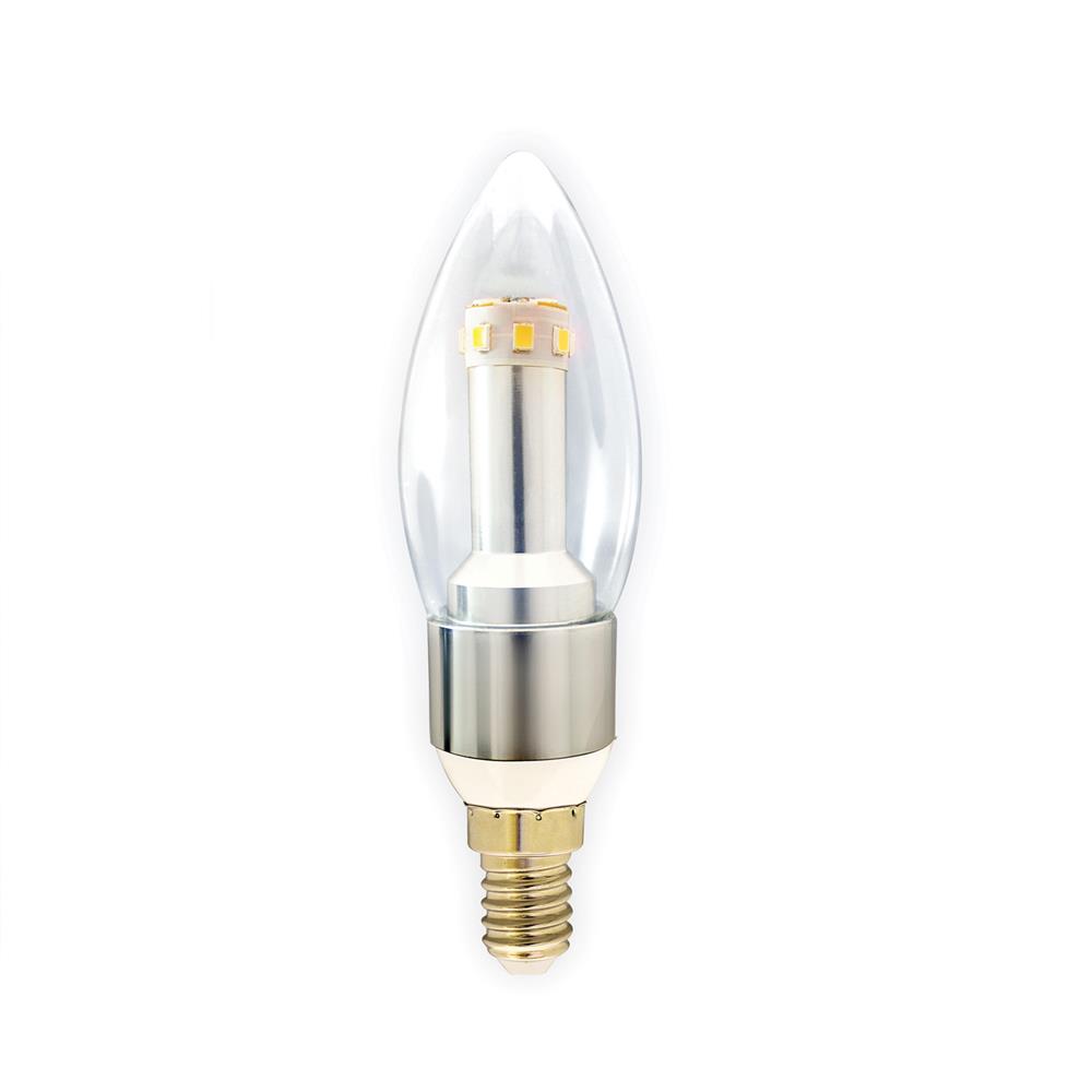 Gama Sonic C37WW10W GS Solar LED Light Bulb C37 Warm White (2700K)
