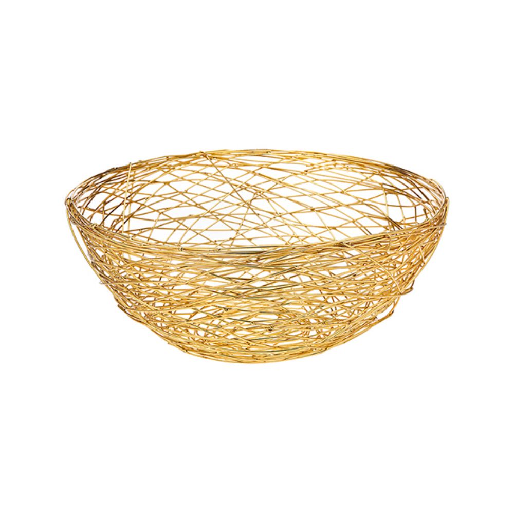 Godinger Large Nest Bowl in Gold