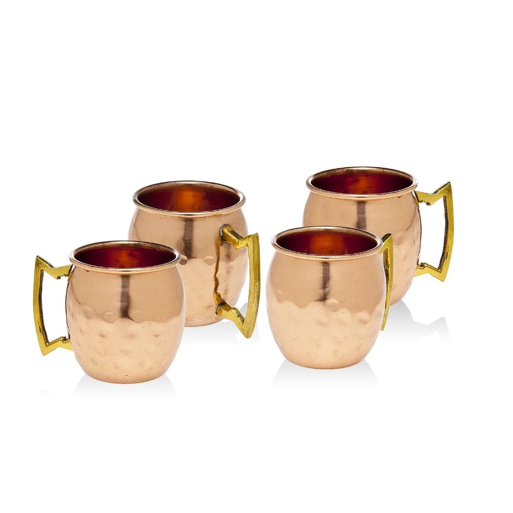 Godinger 54 Once Hammered Mini Moscow Mule in Pink