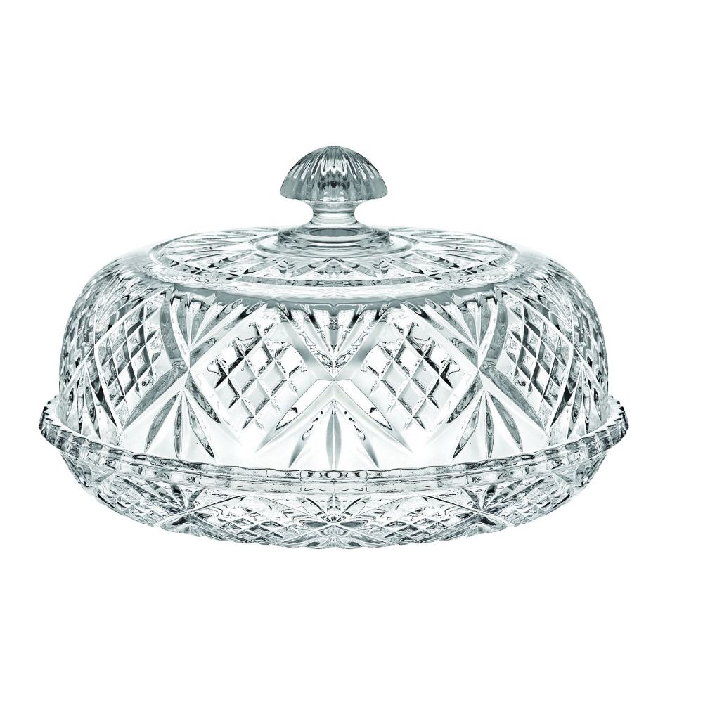 Godinger Dublin Covered Pie Dome in Clear