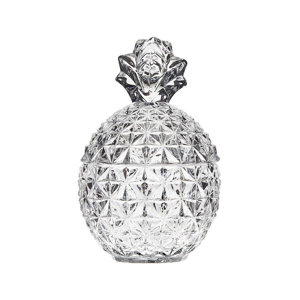 Godinger Pineapple Covered Box in Clear