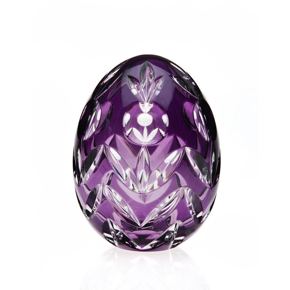 Godinger 8cm "Dynasty" Egg in Purple