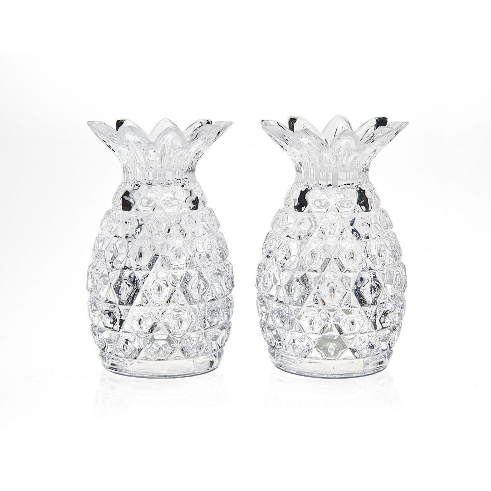 Godinger Pineapple Crystal S/P Set in Clear