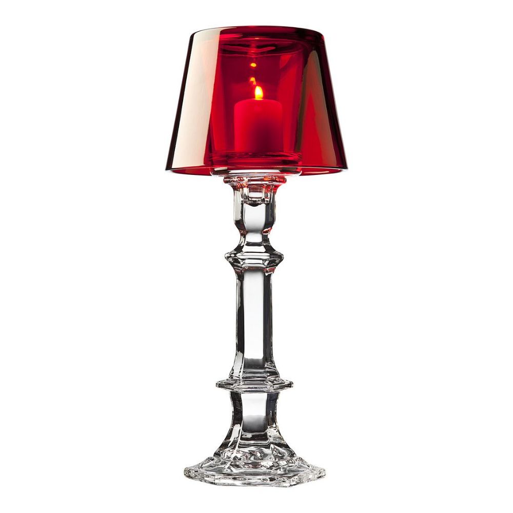 Godinger Villa Marca Votive Lamp in Red