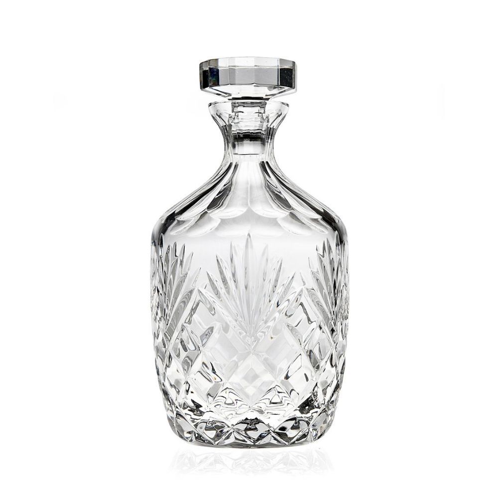 Godinger 36 Ounce Berkshire Whiskey Decanter in Clear