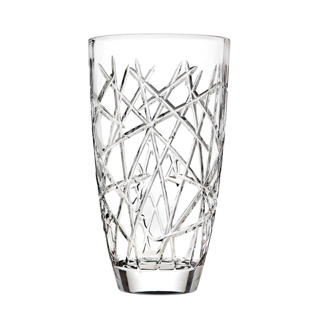 Godinger Graffiti Crystal Vase