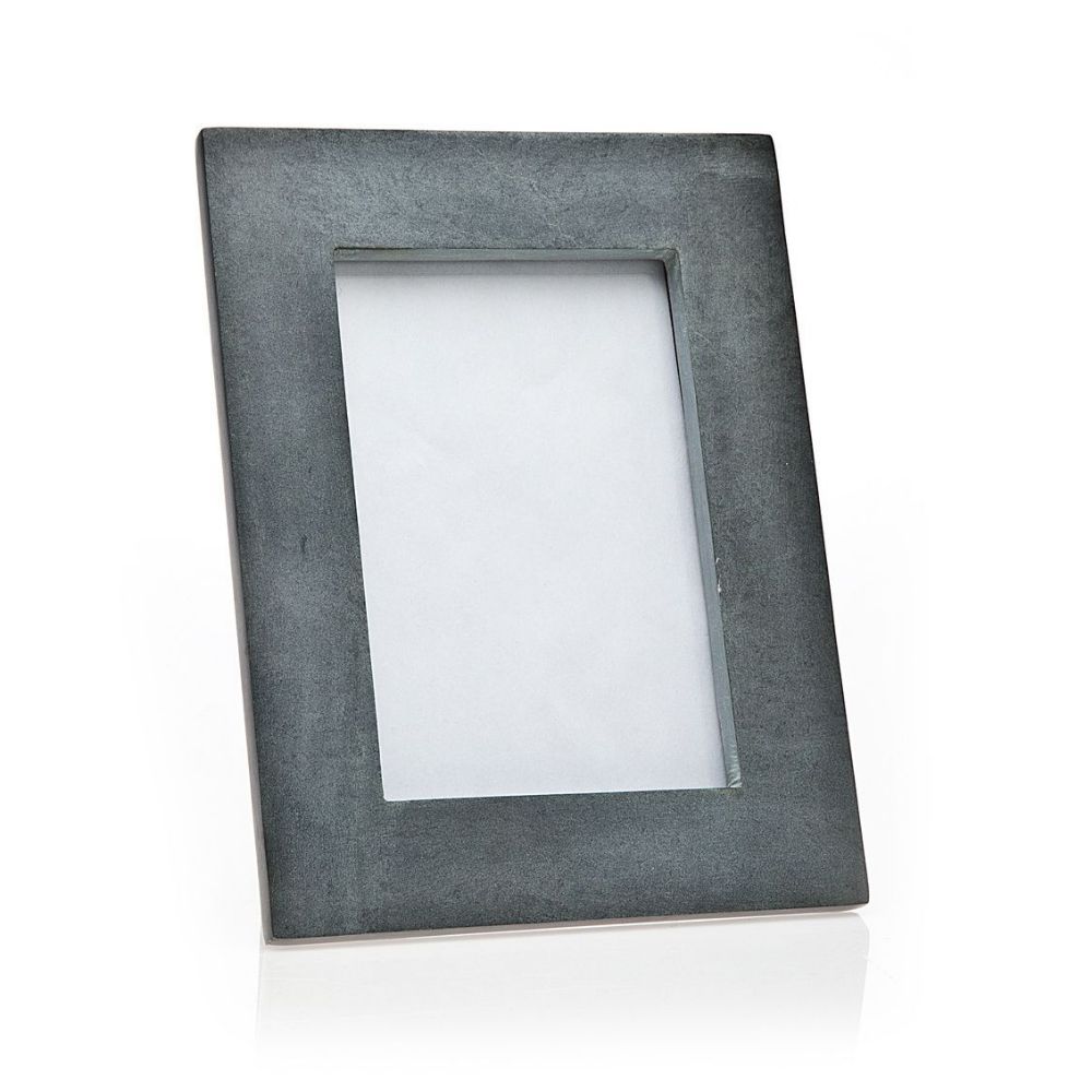 Godinger 4" X 6" Marble Photo Frame in Black