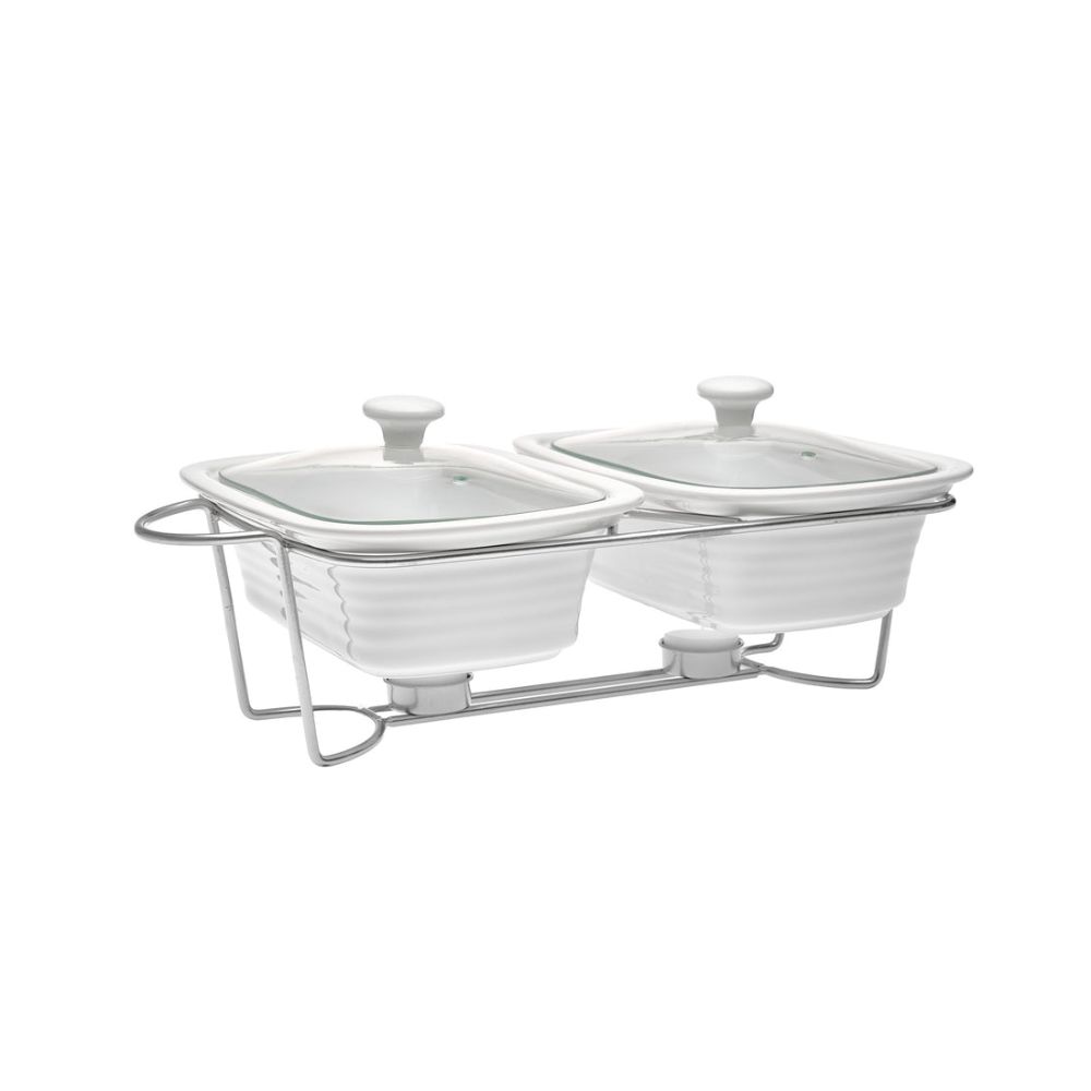 Godinger Natura Double Baker with Stand