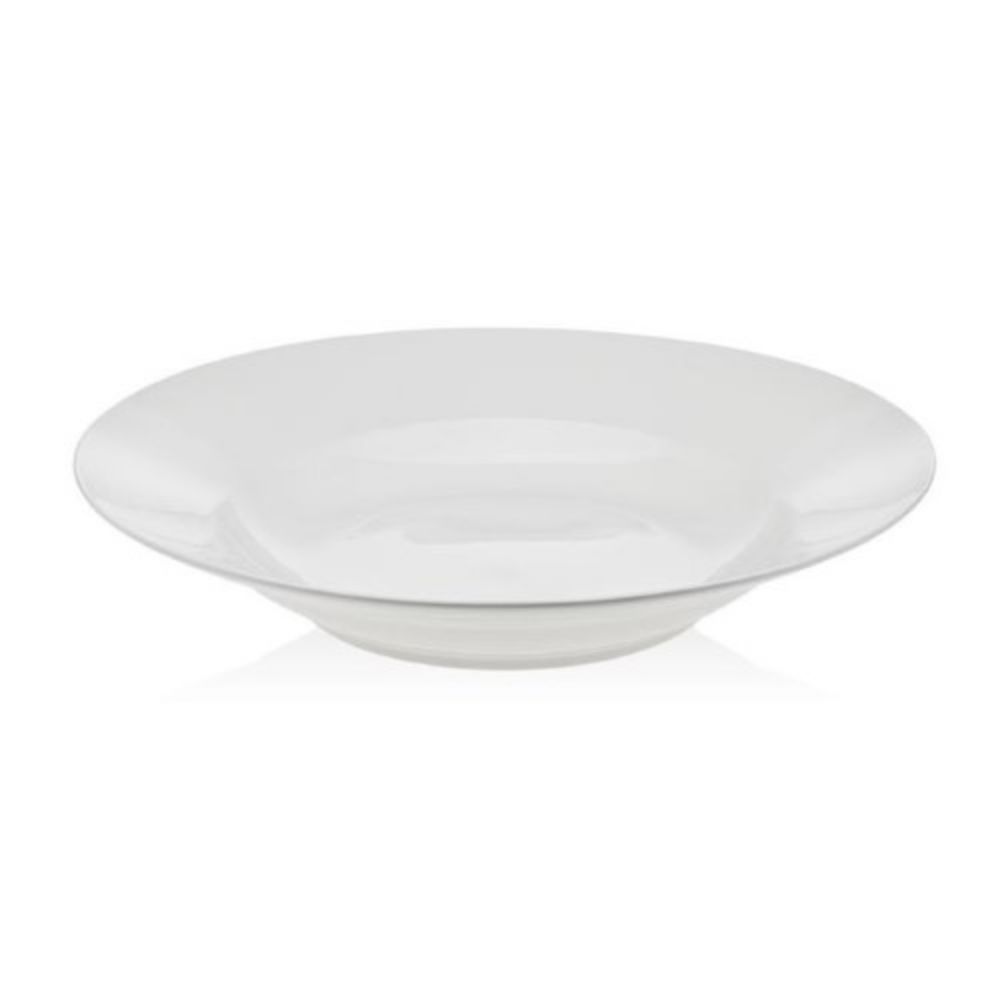Godinger 9" Soup Plate in White