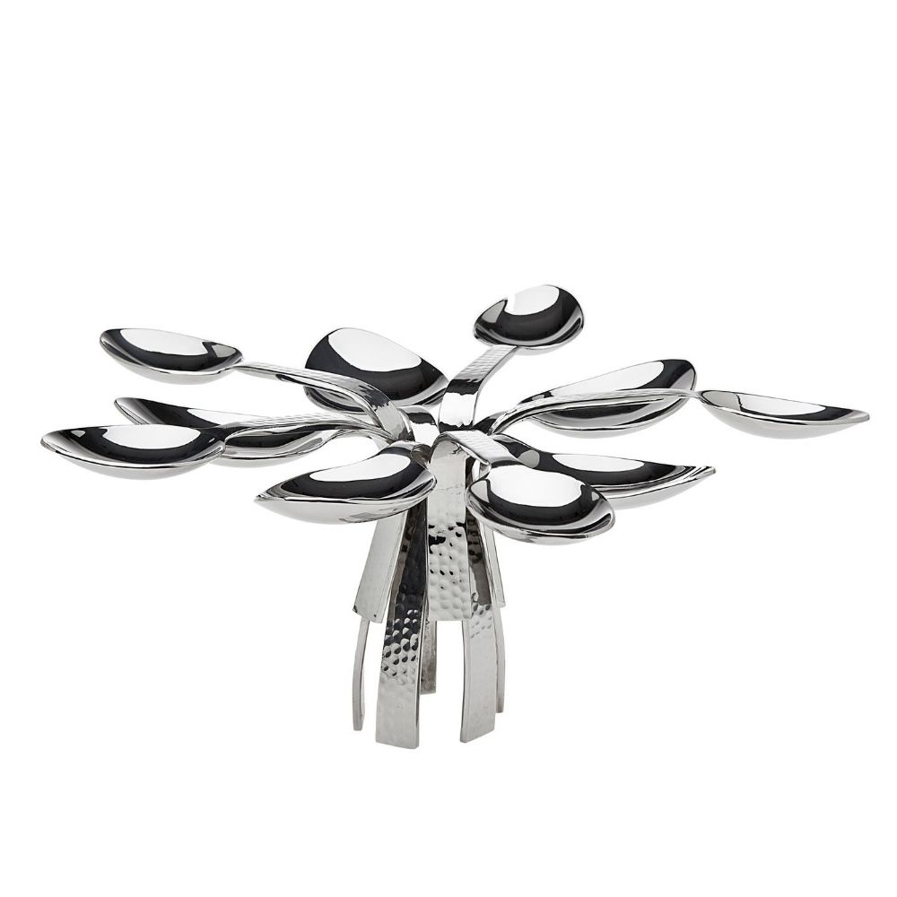 Godinger Piedmont Spoon Tray in Silver