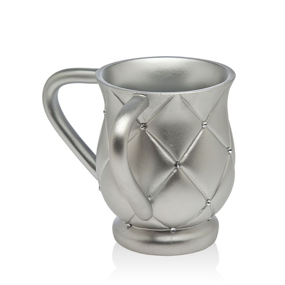 Godinger Resin Wash Cup in Silver