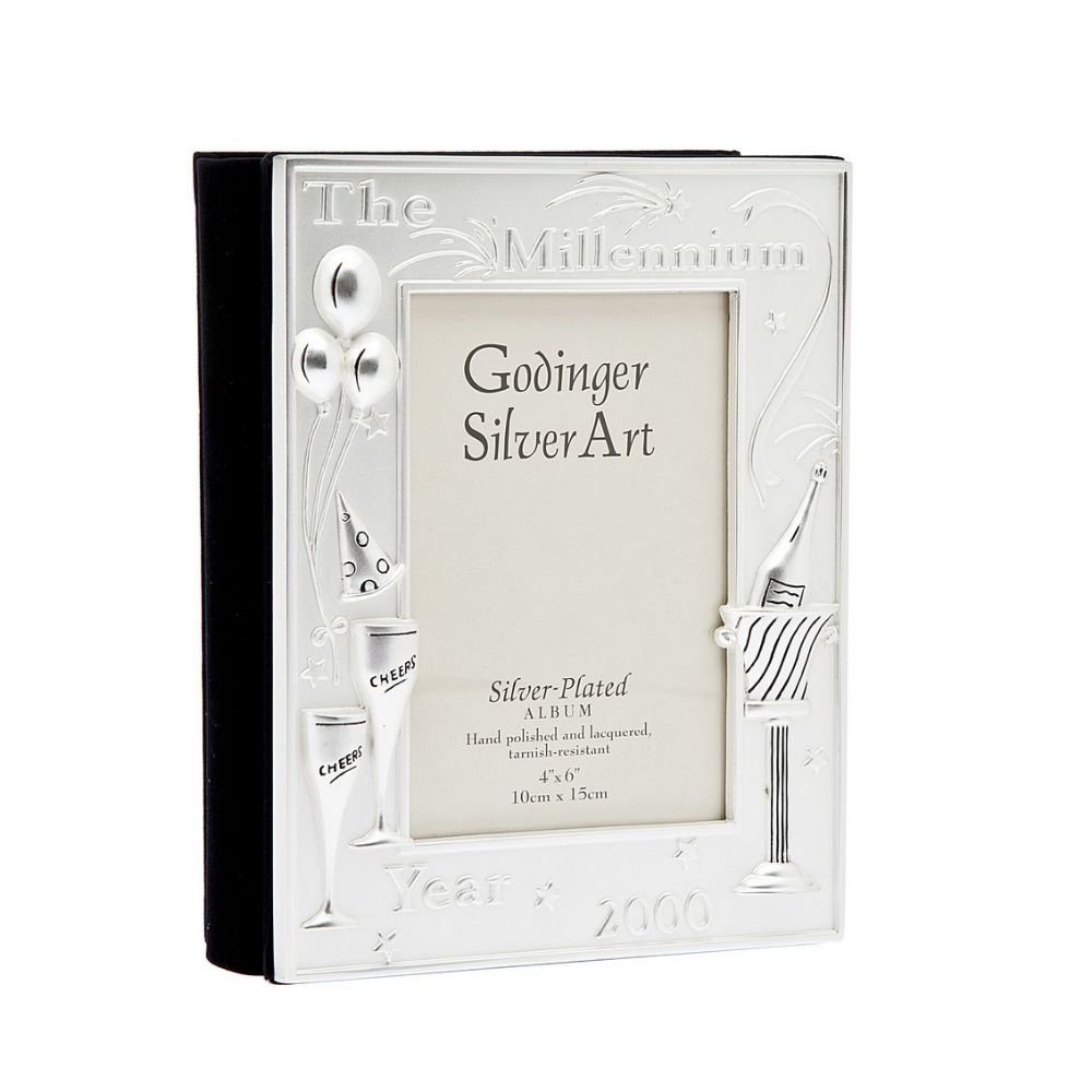 Godinger Millennium Album in White