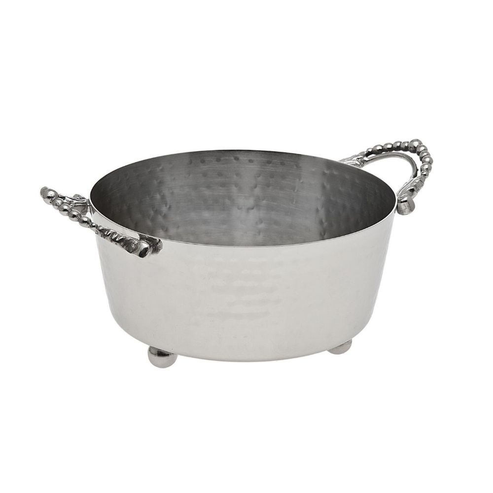 Godinger Handled Relish Bowl in Grey