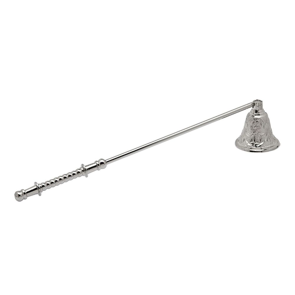 Godinger Candle Snuffer Floral in Silver