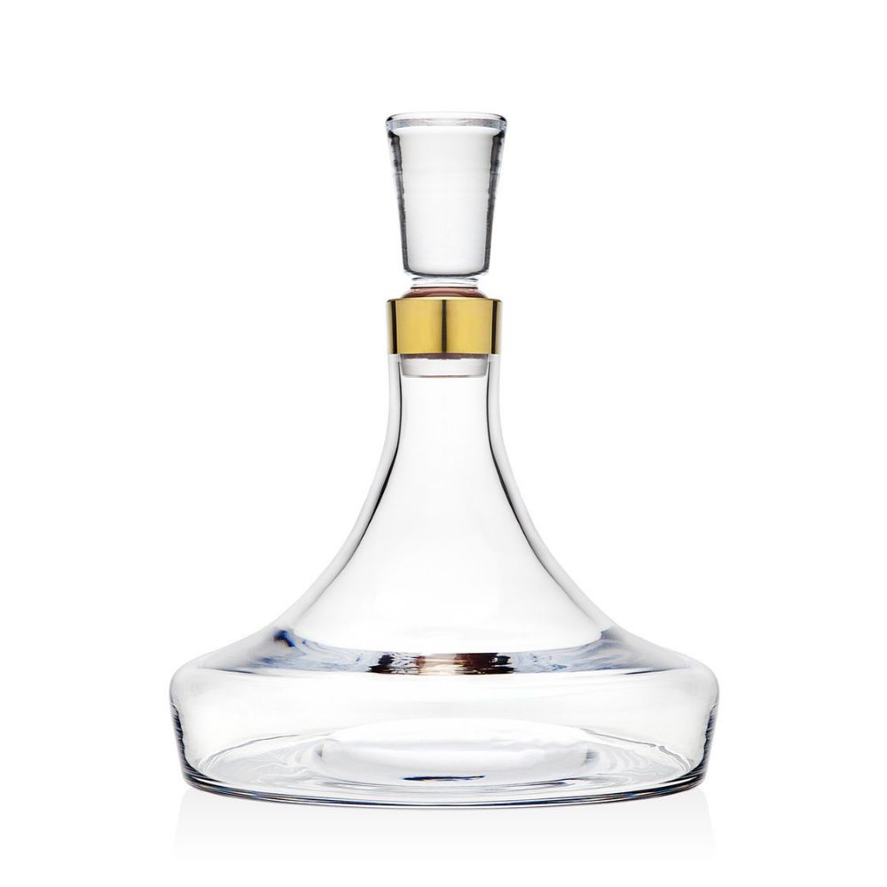 Godinger Molten 1000ml Ships Decanter in Clear