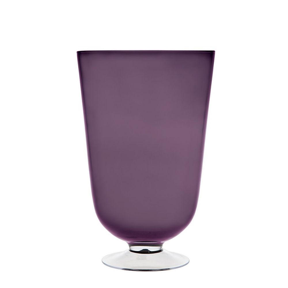 Godinger Rondo 16" Vase/Hurricane in Purple