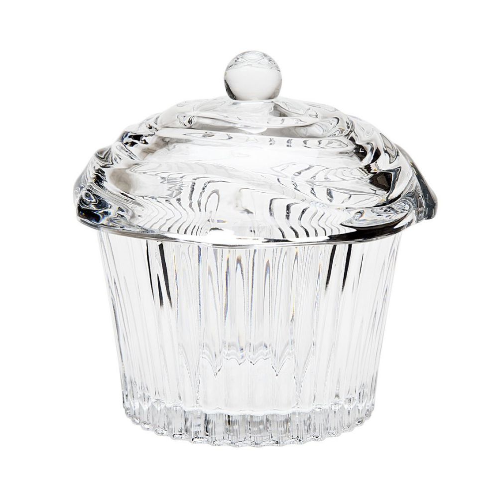 Godinger Cupcake Steinmart Covered Box in Clear