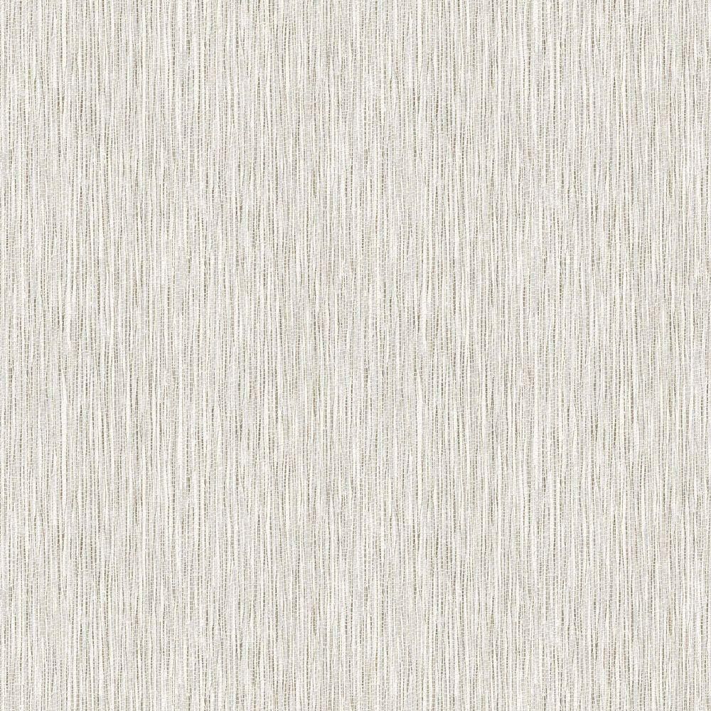 Boutique 101447 Grasscloth Cream Removable Wallpaper