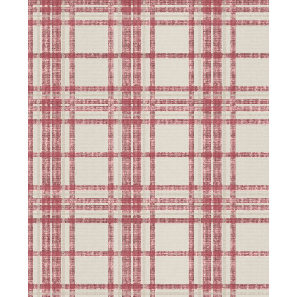 Superfresco Easy 104892 Highland Country Tartan Red Removable Wallpaper
