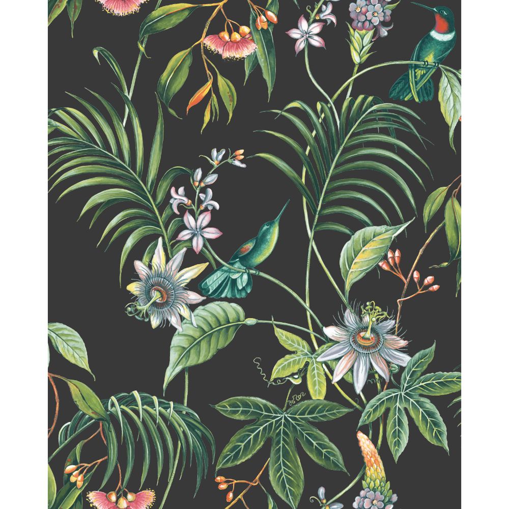 Superfresco Easy 106976 Adilah Dark Tropical Floral Removable Wallpaper