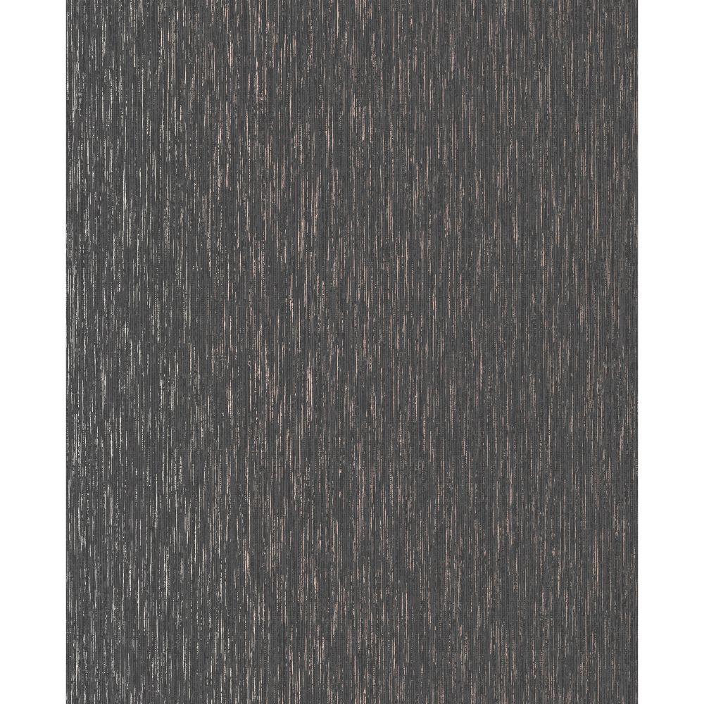 Superfresco 107967 Vittorio Plain Textured Charcoal and Rose Gold Removable Wallpaper