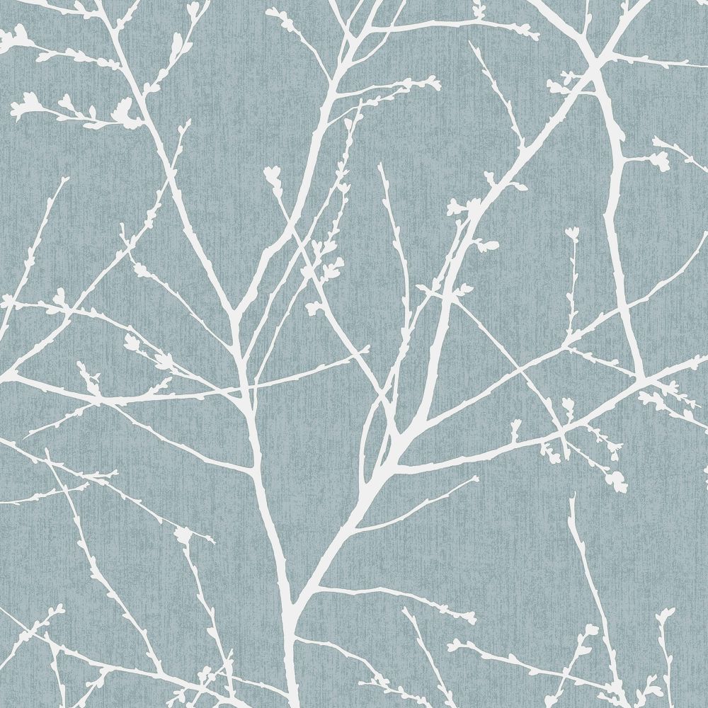 Transform 108332 Transform Duck Egg Branches Peel and Stick Removable Wallpaper