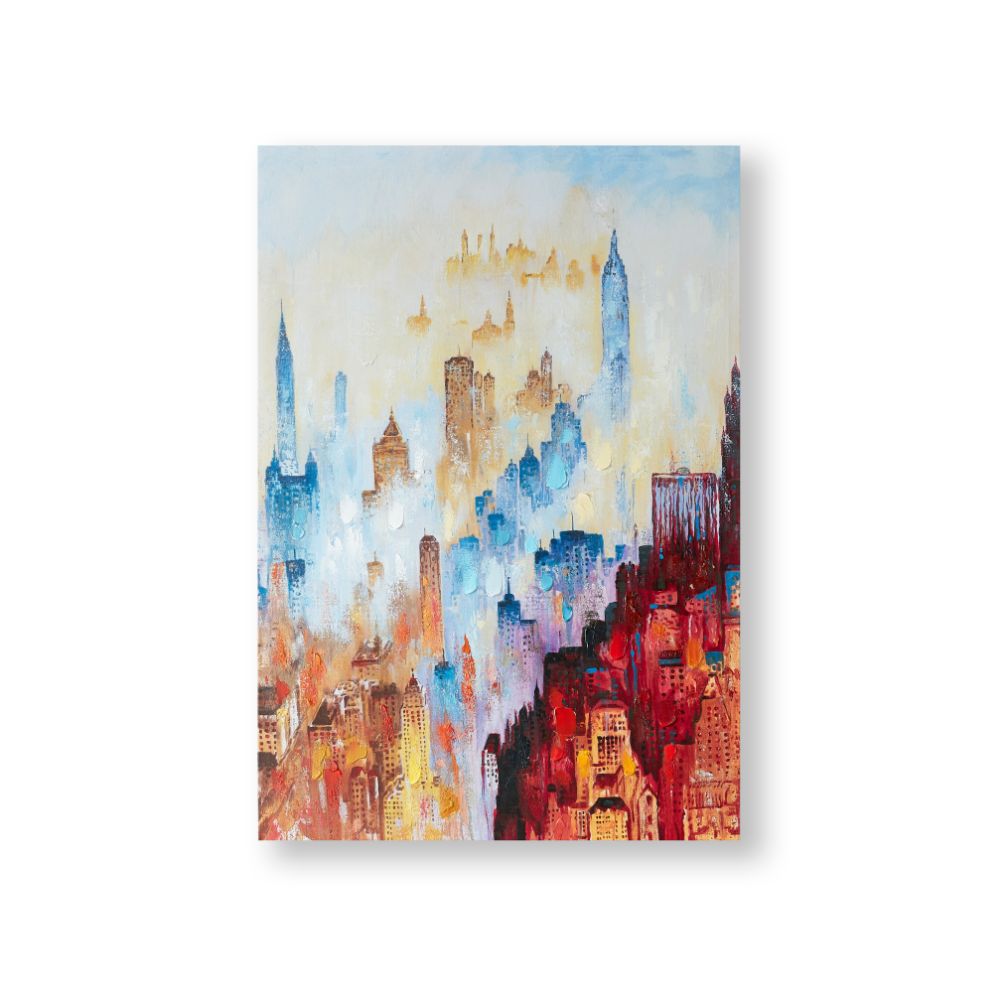 Art For The Home 112057 City of Dreams Canvas Wall Art