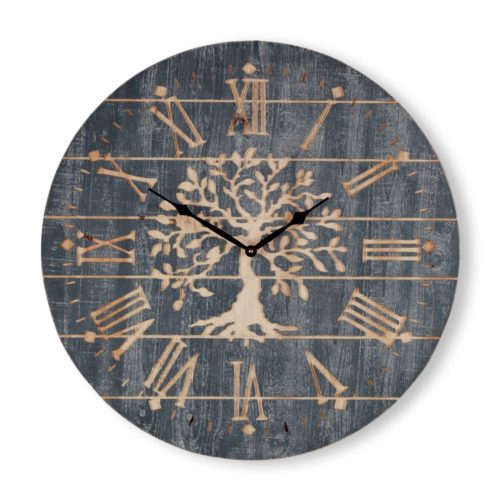 Art For The Home 113211 Timepiece Tree Clock Wall Art