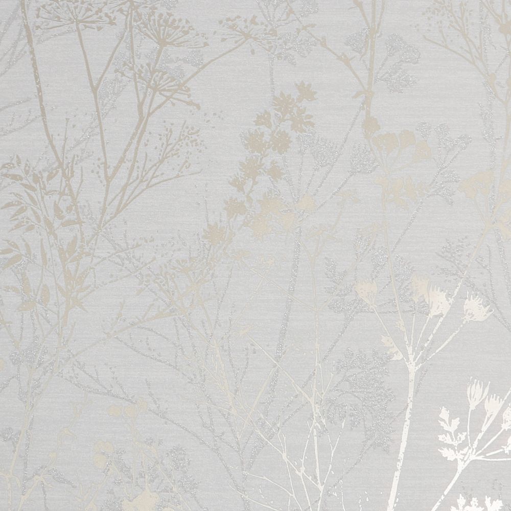 Superfresco 113251 Hedgerow Grey and Pale Gold Removable Wallpaper