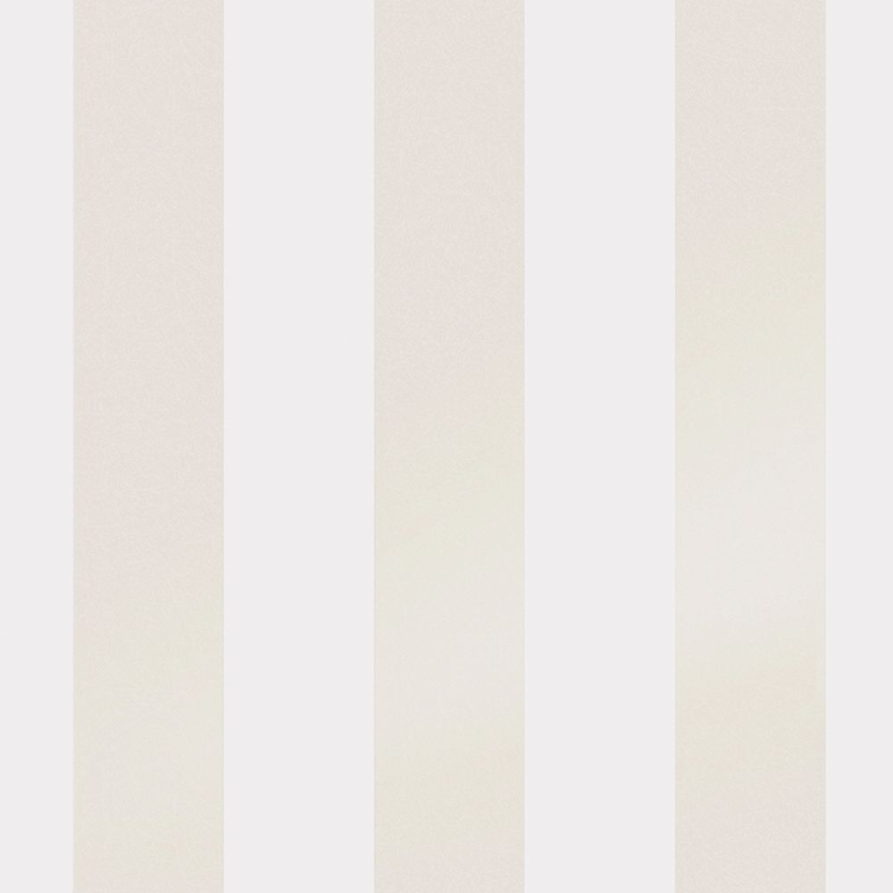 Laura Ashley 113336 Lille Pearlescent Stripe White Wallpaper