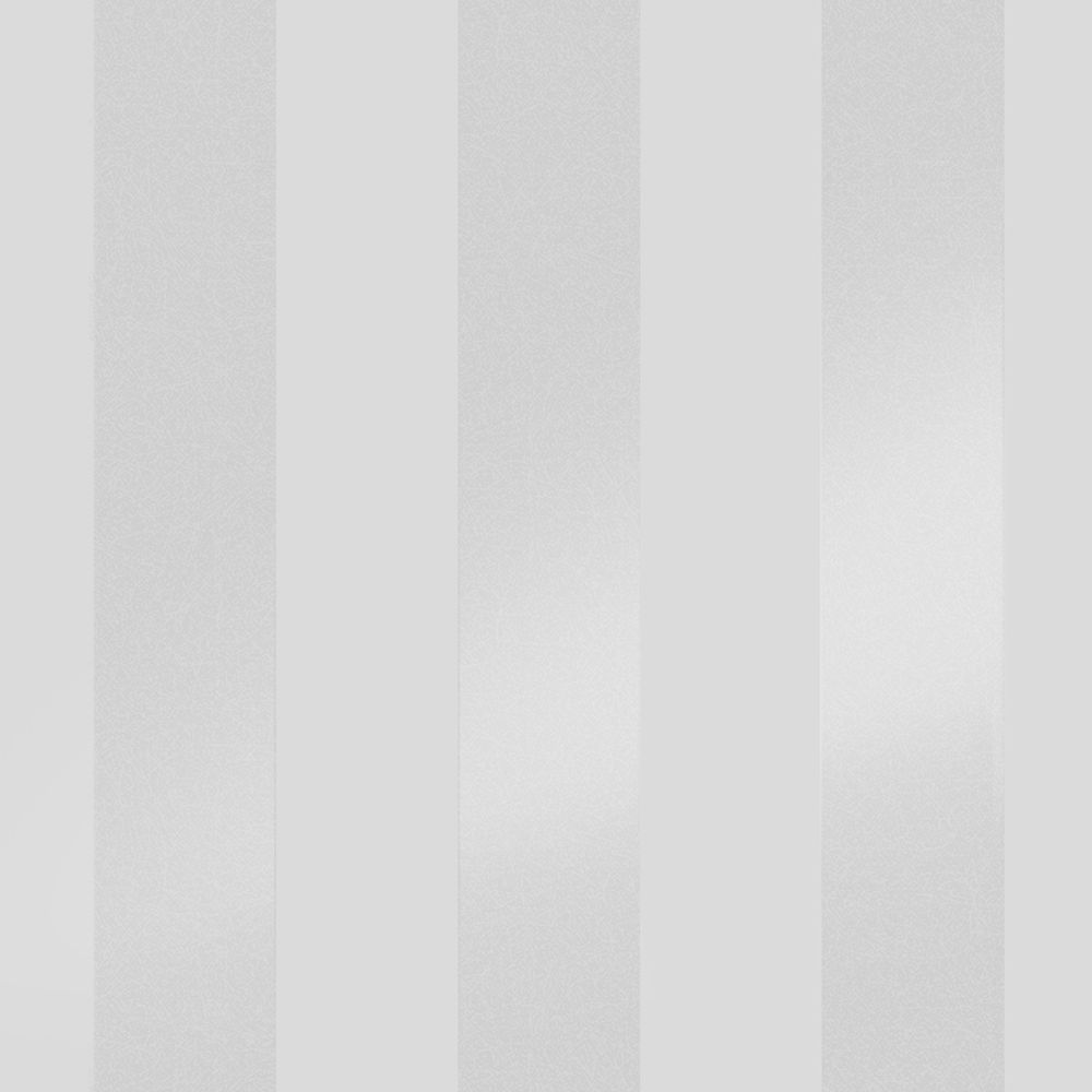Laura Ashley 113338 Lille Pearlescent Stripe Silver Wallpaper